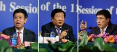 圖文:泰富西瑪董事長楊天滑環電機夫兩會風采,做客新華談兩會提案